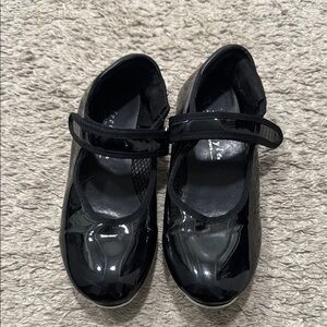 Freestyle Black Patent Leather Tap Shoes
